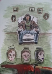    " "